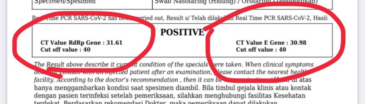 Что обозначают эти значения? Что за гены ещё, это тест пцр или антиген ...